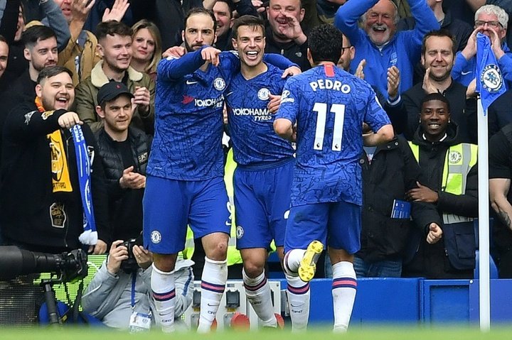 El Chelsea anunció el adiós de Higuaín y cuatro jugadores más