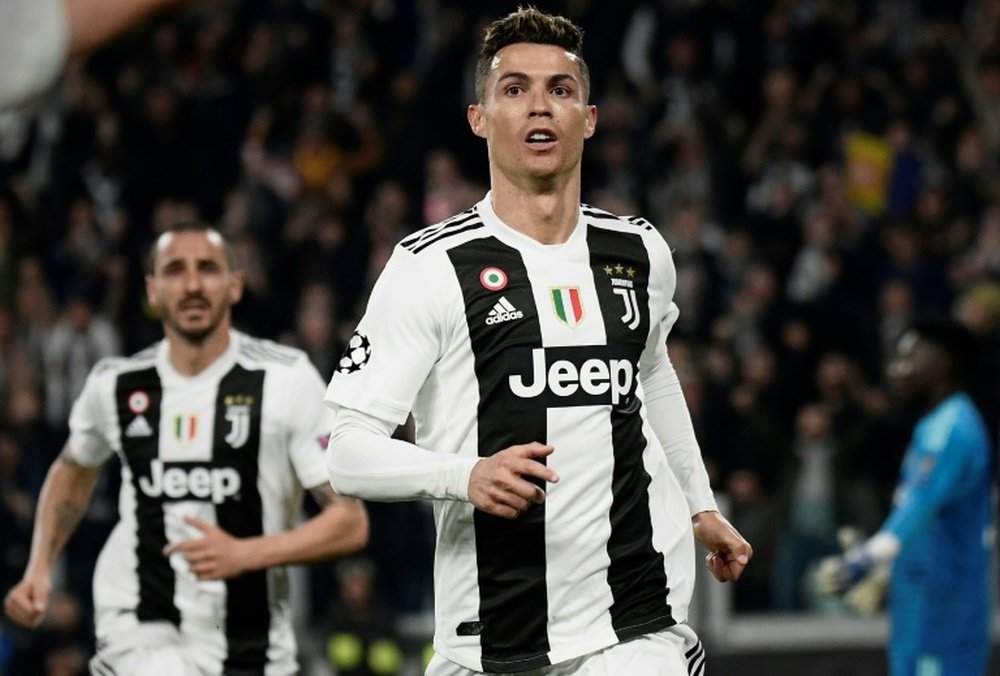Ronaldo may leave Juve at the end of next season. AFP