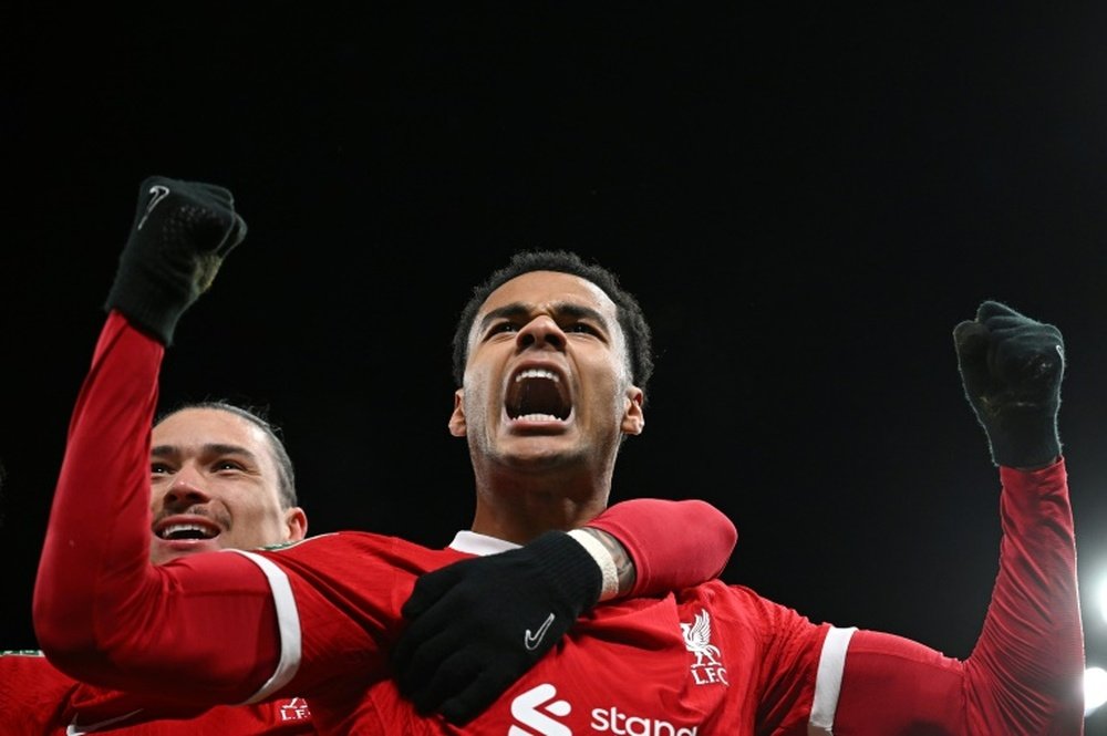 Liverpool turned the game around with two goals in less than three minutes. AFP
