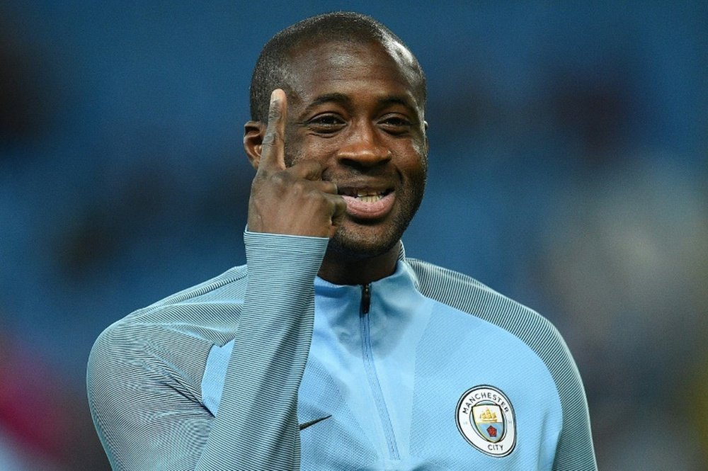 Toure will captain City on Wednesday night. AFP
