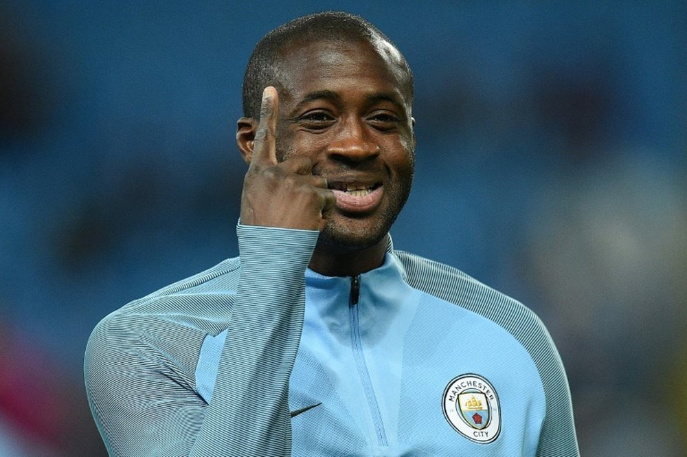 Yaya Toure a établi un onze assez particulier. AFP