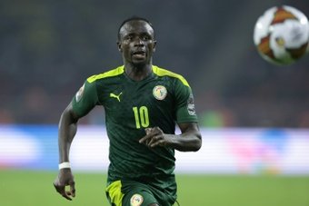 Mane flirted with death in the Africa Cup of Nations. AFP