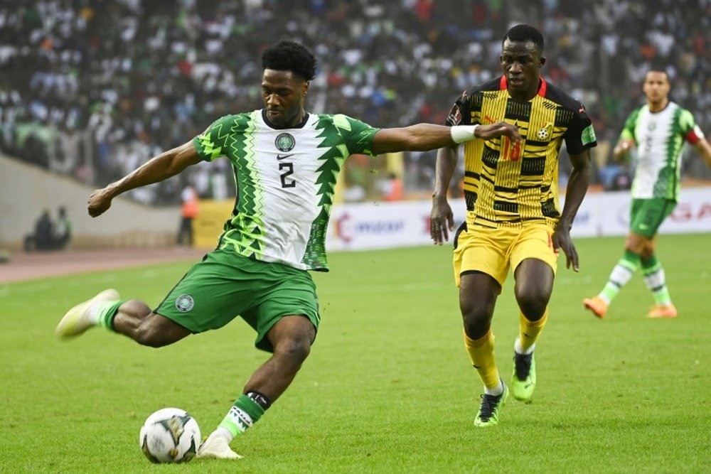 The Nigerian national team will play two friendly matches in four days. AFP