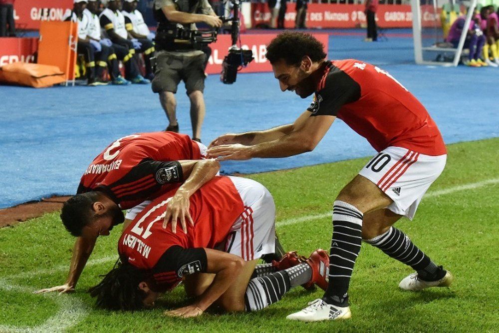 Egipto nunca ha conseguido un triunfo en un partido mundialista. EFE