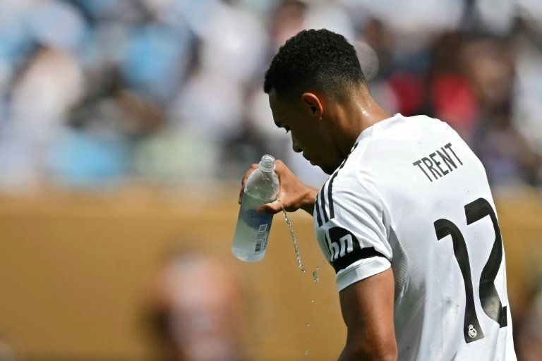 Incertidumbre en el Madrid-Juve con amenaza de tormenta. AFP
