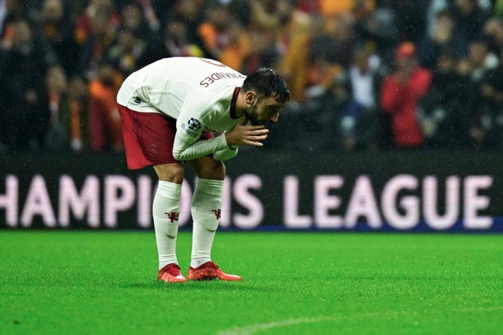 Manchester United accroché par Galatasaray et au bord du gouffre. afp