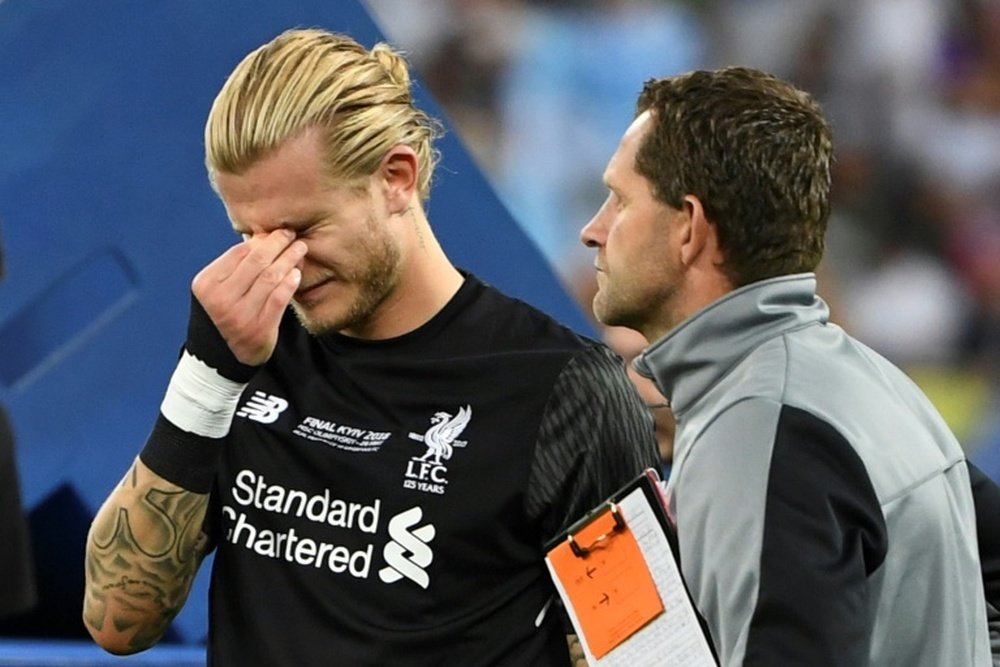 Mignolet has backed his team-mate to bounce back. AFP