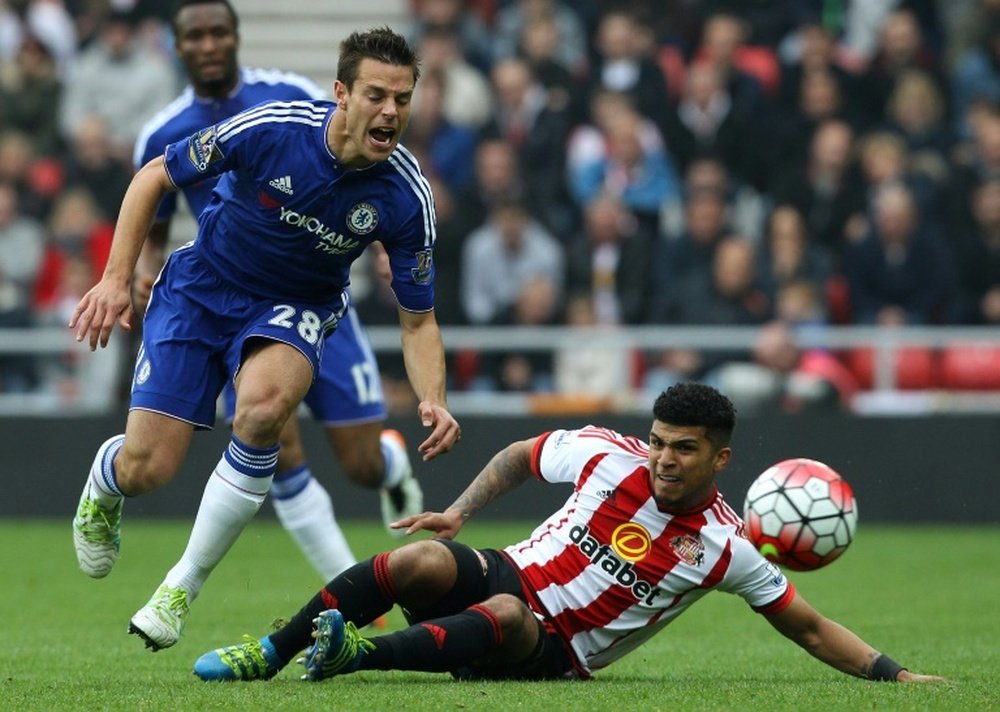 Yedlin challenges Cesar Azpilicueta. AFP