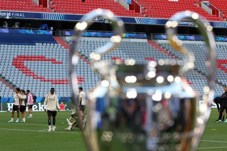 PSG e Inter de Milão disputam final da Champions League. AFP
