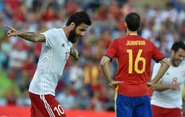 La Selección Española firmó su primera derrota desde marzo de 2015. AFP