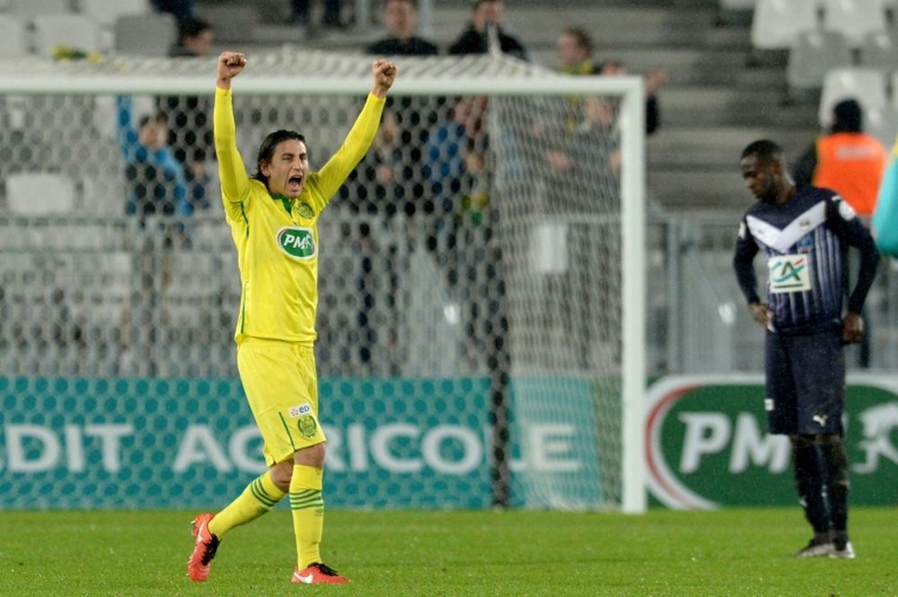 Nantes reçoit Bordeaux. AFP