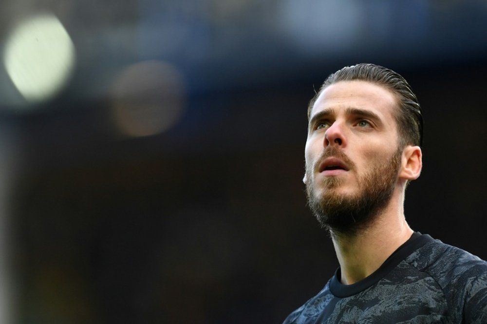 De Gea hopes to stay at Unite for many years. AFP