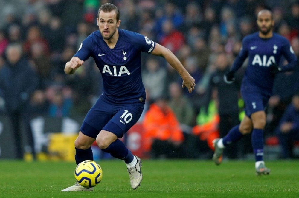 Harry Kane could change teams. AFP