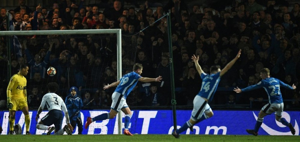 A Steve Davies stoppage-time equaliser earnt the Dale a deserved replay. AFP