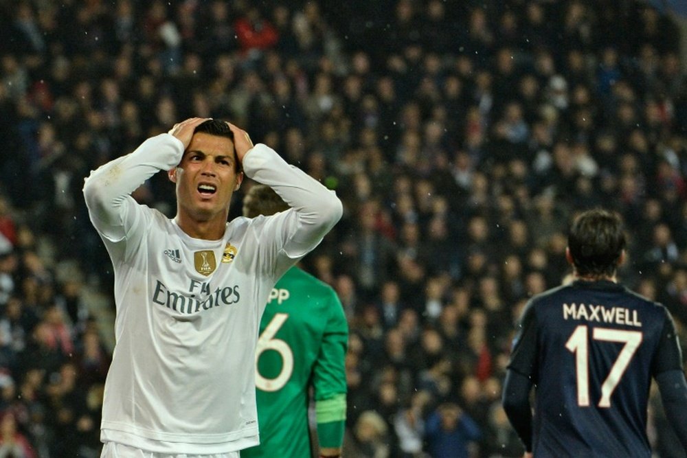 El Madrid no sabe lo que es eliminar al PSG. AFP