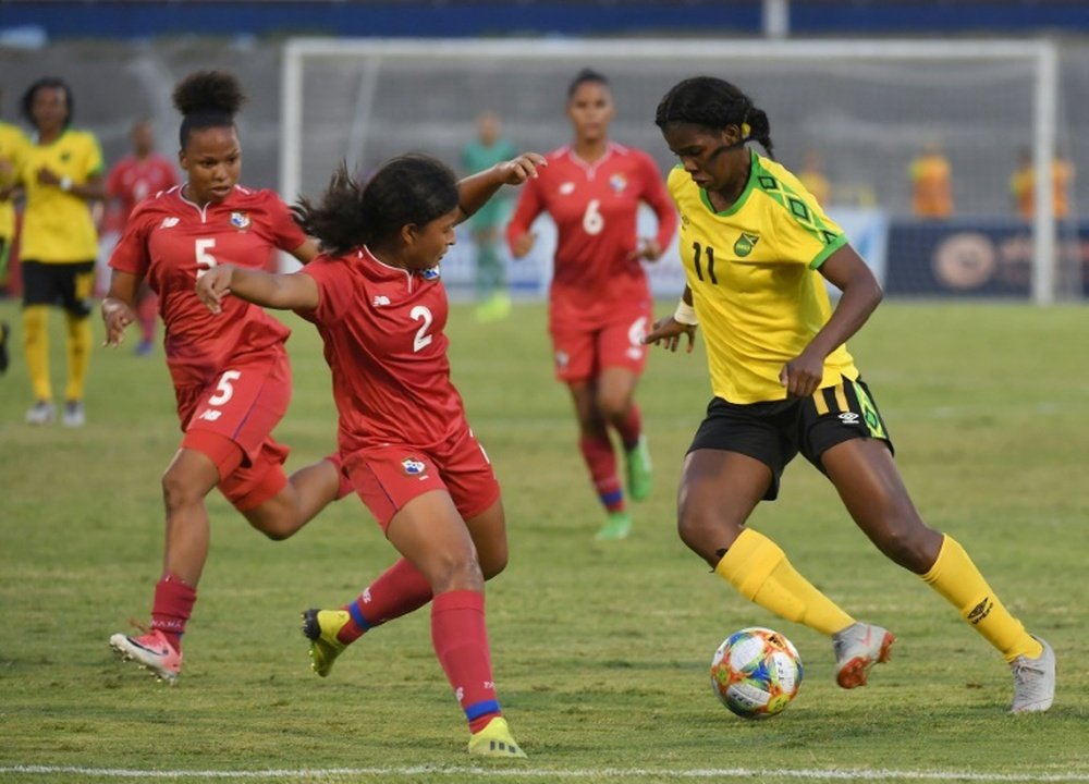 Sin duda, la jugadora a seguir de Jamaica. AFP