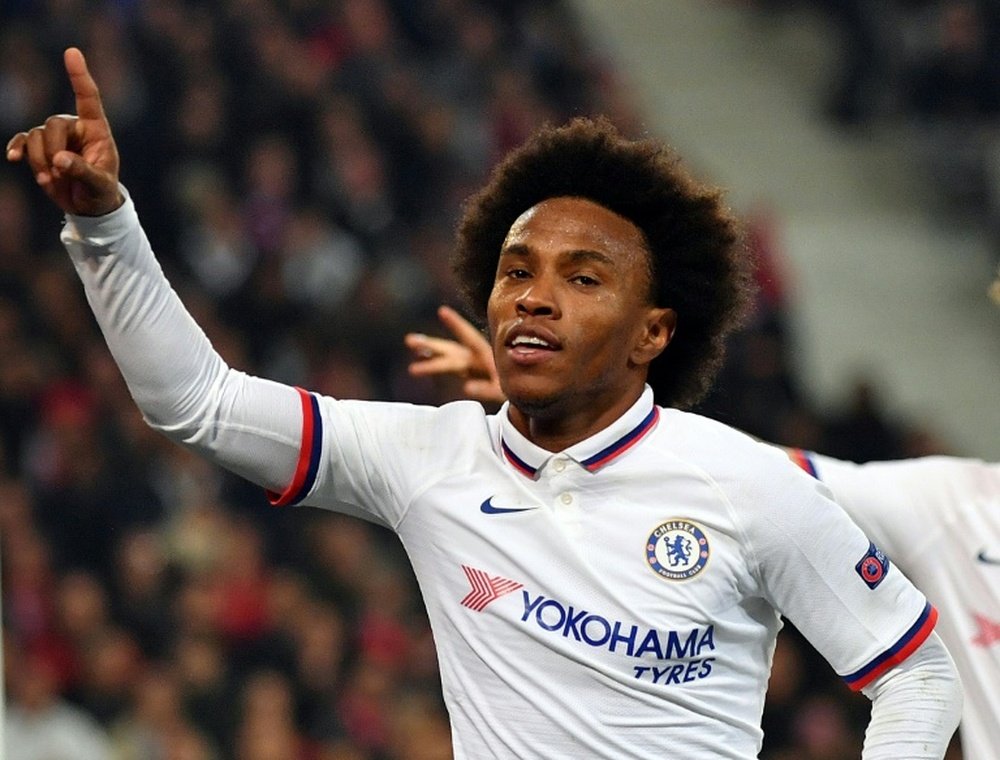 Willian scored the winner for Chelsea in their Champions League clash with Lille in France on Wednesday