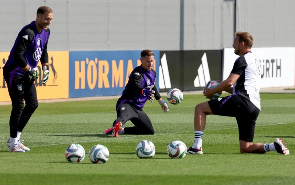 Marc-André Ter Stegen proche d'un retour sur le terrain. AFP