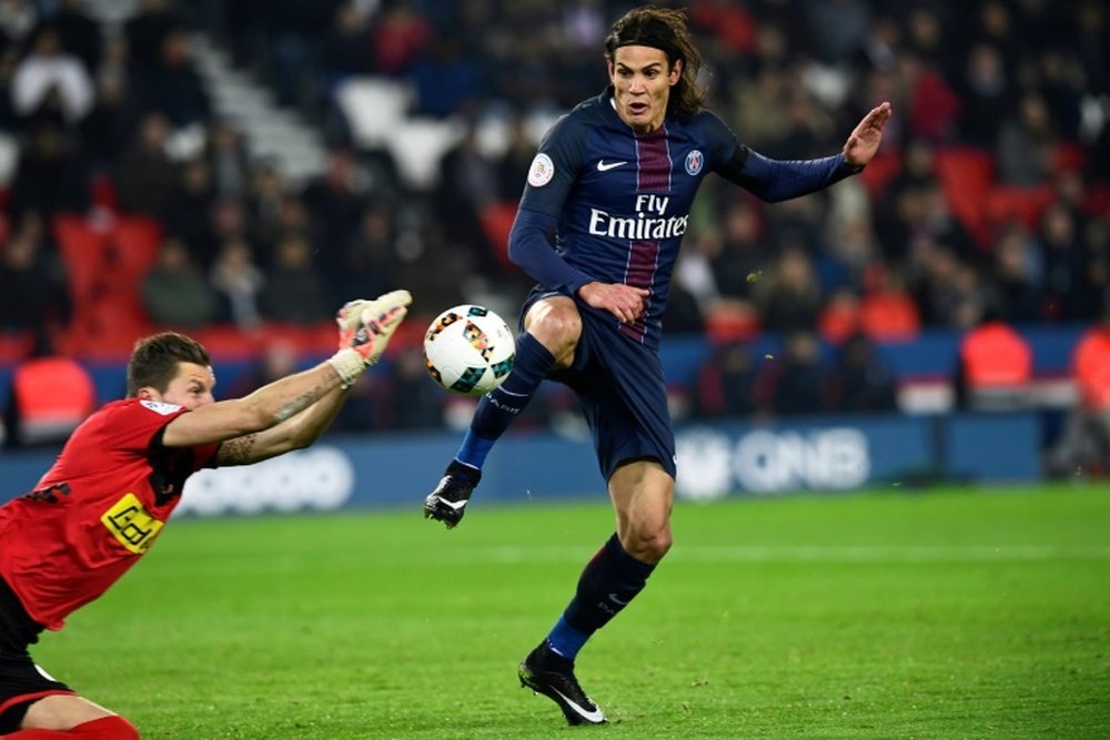 Edinson Cavani bagged his 100th goal for Paris Saint-Germain in the match against Angers, also making it 19 goals in 18 matches this season