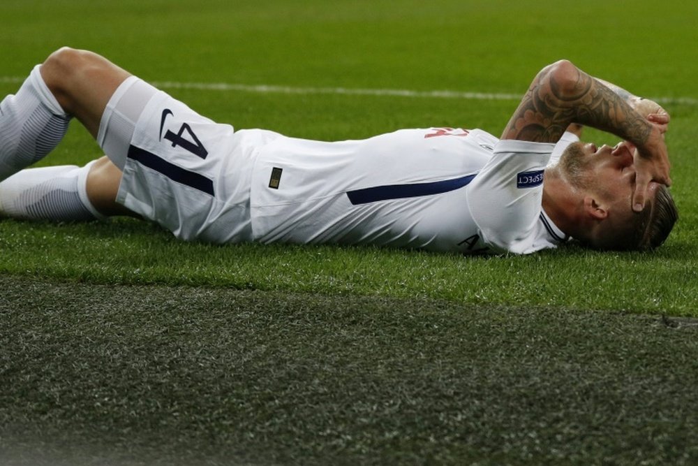 Alderweireld will not be available for the game. AFP