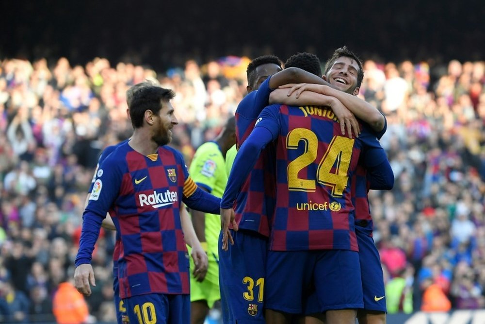 El Barça, claro favorito para Costacurta. AFP
