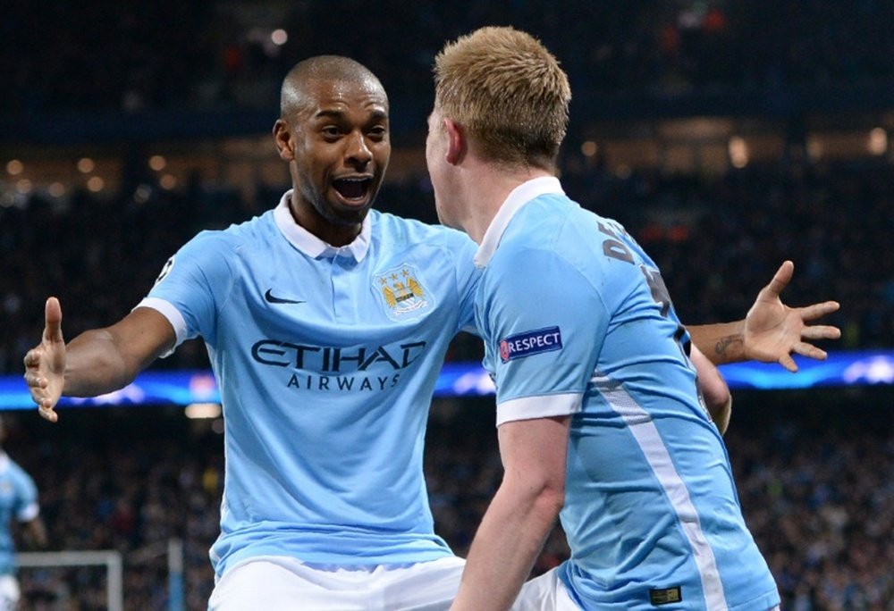 Fernandinho believes the goals could be all-important at the end of the season. AFP