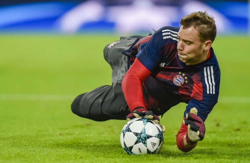 El Bayern empieza a buscarle sustituto a Manuel Neuer. AFP
