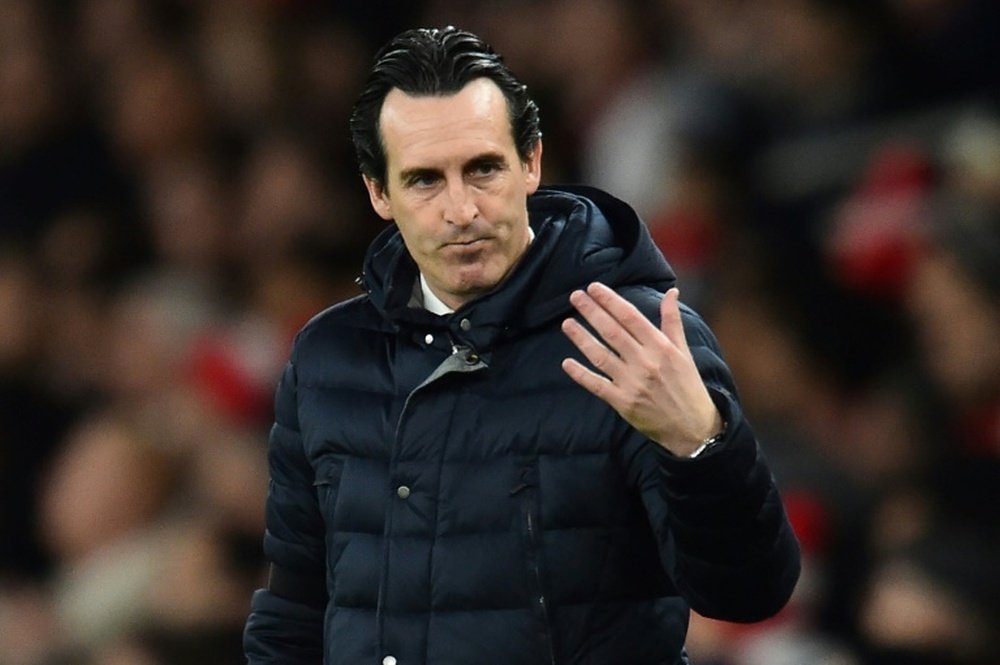 Emery believes Champions League football is a big ask for Arsenal. AFP