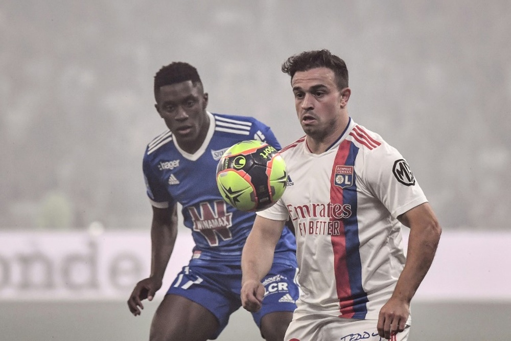 Shaqiri expresó que pudo haber jugado en España. AFP