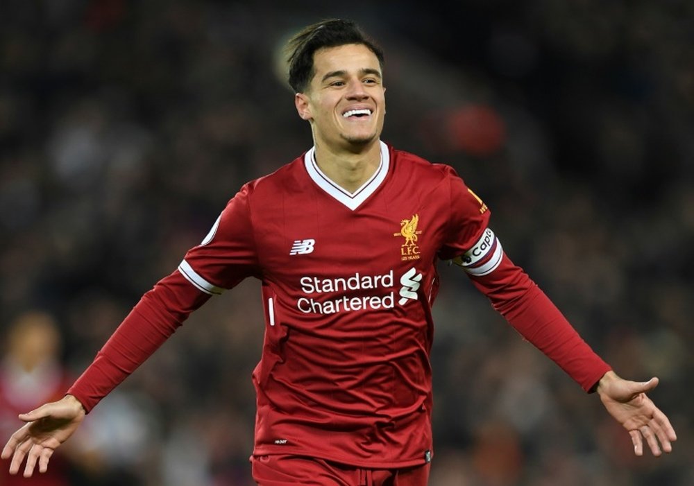 Klopp dreamt about bringing Coutinho back to Liverpool. AFP