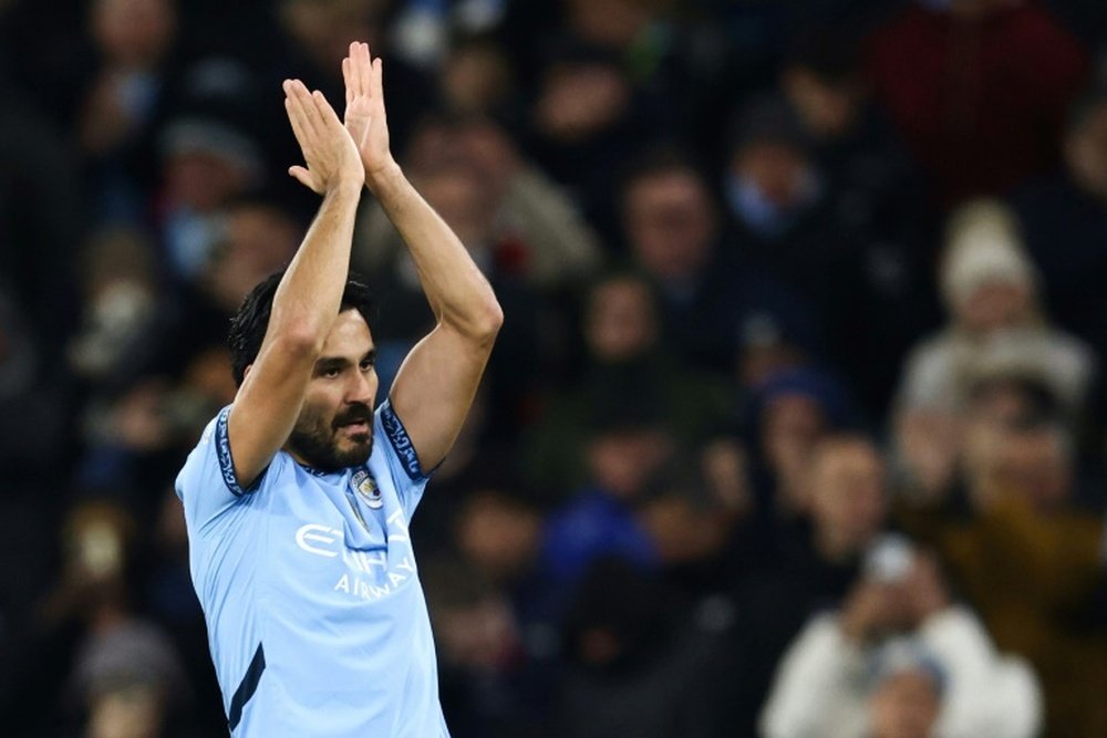 Guardiola confirmed that Gundogan's contract will expire next season. AFP