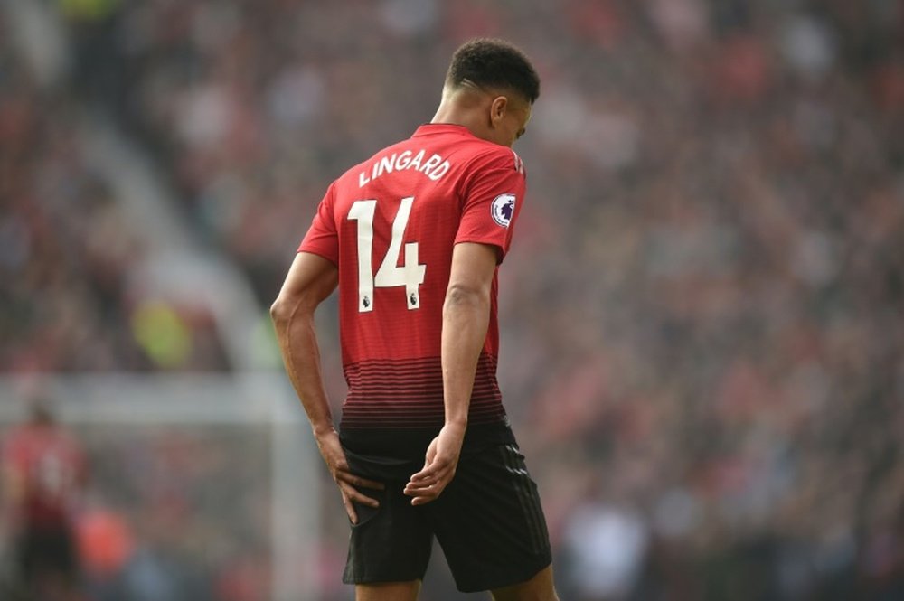 Lingard prefere lutar pelo espaço no United a jogar no Arsenal. AFP