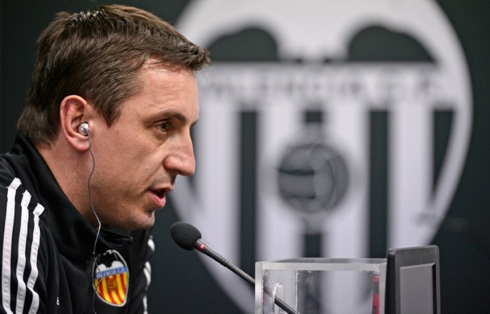 El entrenador del Valencia ha convocado a muchos filiales para la vuelta de semifinales de Copa. EFE