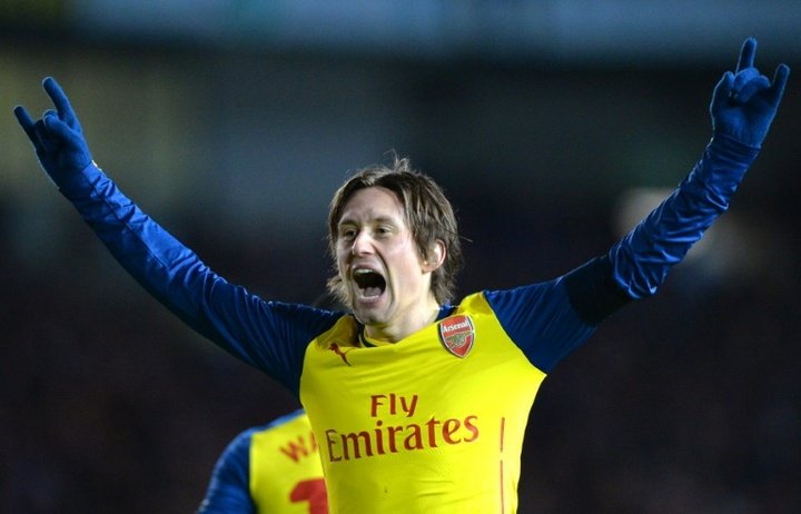 Rosicky out for up to three months