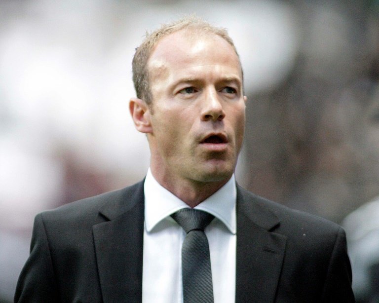 Alan Shearer no se corta un pelo. AFP
