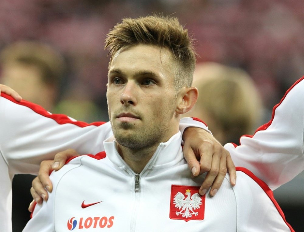 Maciej Rybus no jugará el Mundial de Catar con Polonia. AFP