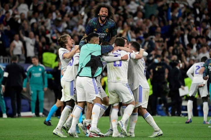 Karim Benzema scored the winner as Real Madrid fought back to reach the Champions League final. AFP