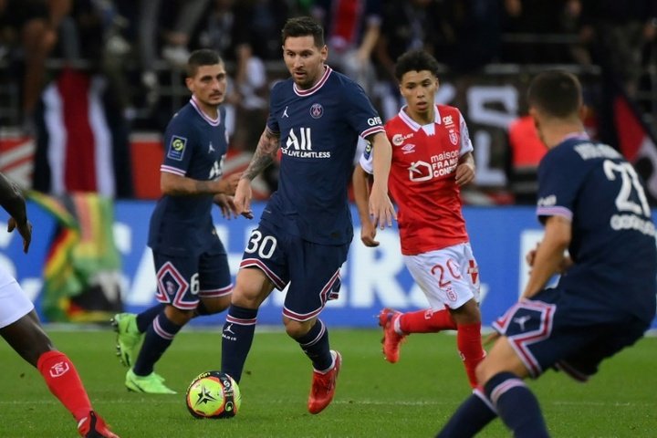 Reims entró en ebullición por Messi y Mbappé