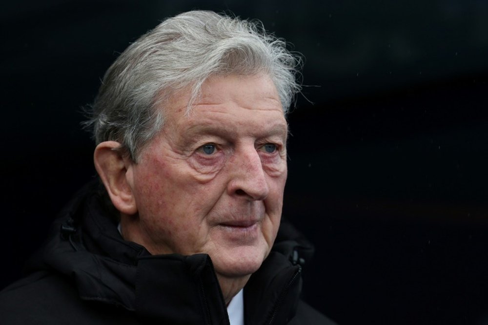 Roy Hodgson no estará al frente del Crystal Palace contra el Everton. AFP