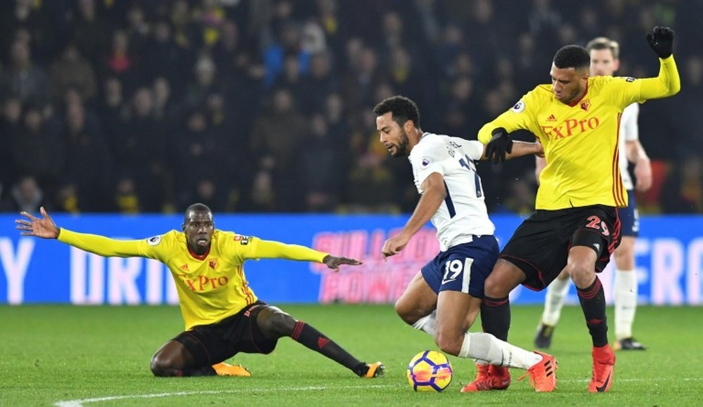 Spurs stumble in Watford draw. AFP