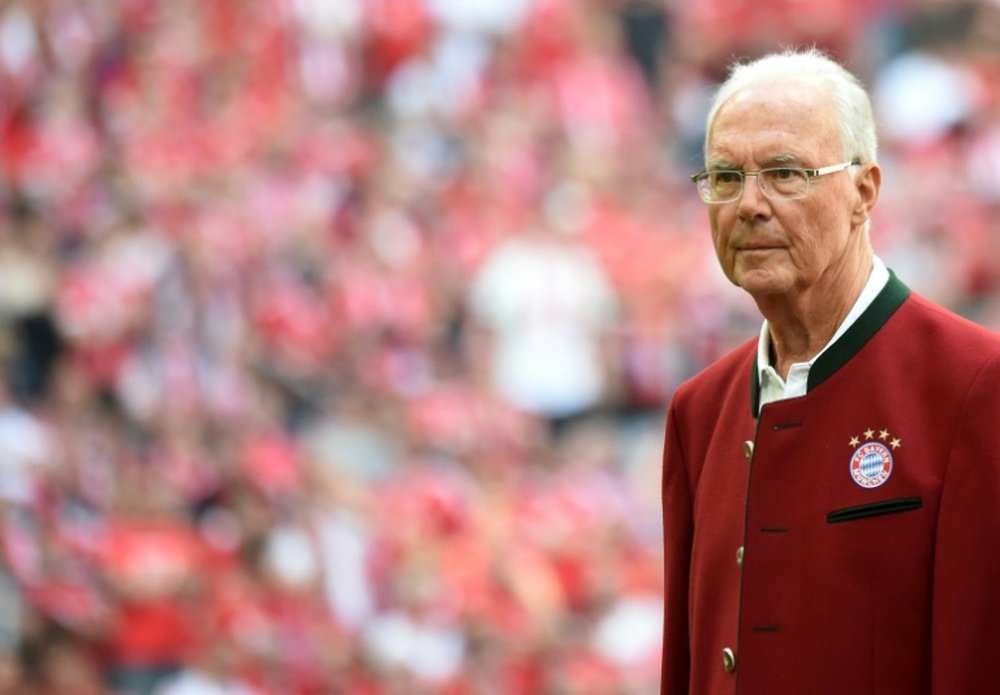 Beckenbauer está de vuelta. AFP