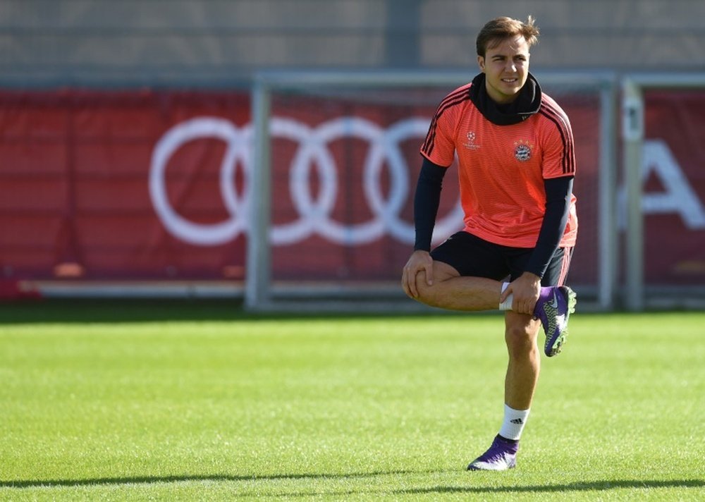 Bayern Munich midfielder Mario Goetze has yet to play for the team this year, sitting on the bench for the last five games