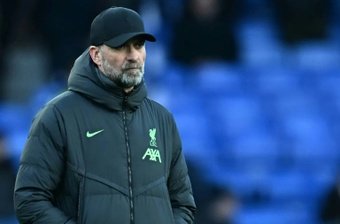 Jurgen Klopp went down for the first and last time at Goodison Park. After virtually saying goodbye to the Premier title, the German apologised to his fans after Everton's 2-0 win over Liverpool.