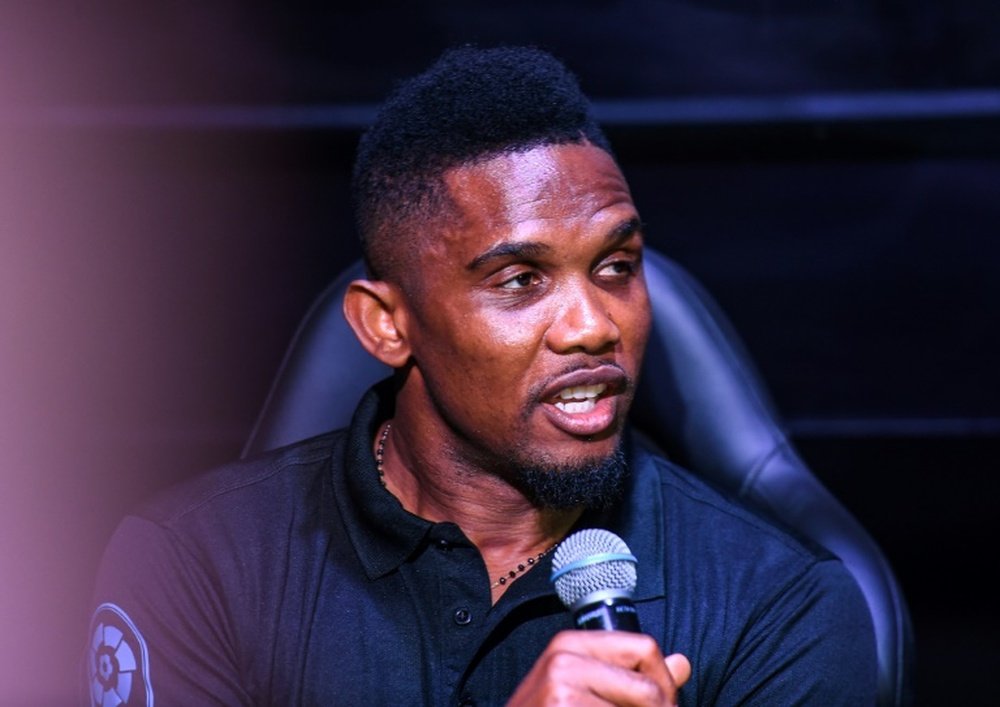 Eto'o pidió respeto a 'France Football'. AFP