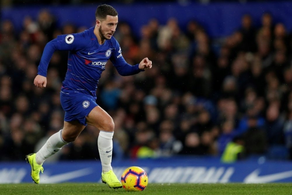 No confirmation as of yet for Hazard's signing. AFP