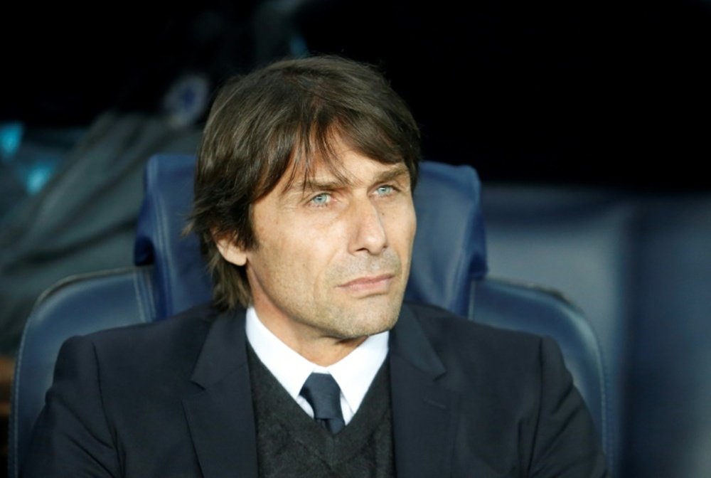 Conte's role at Chelsea has come under increasing scrutiny. AFP