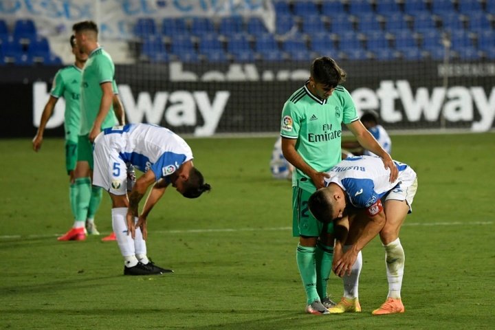 Brave Leganes relegated after Real Madrid draw