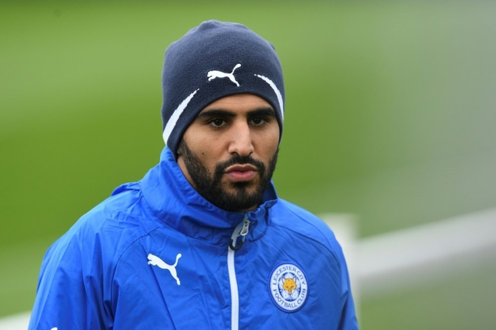 Roma are still believed to be hoping to seal a deal for Leicester winger Riyad Mahrez. AFP