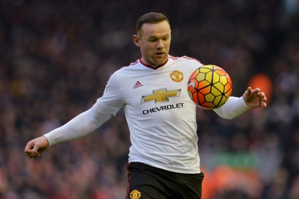England striker Wayne Rooney has scored 14 goals for Manchester United this season