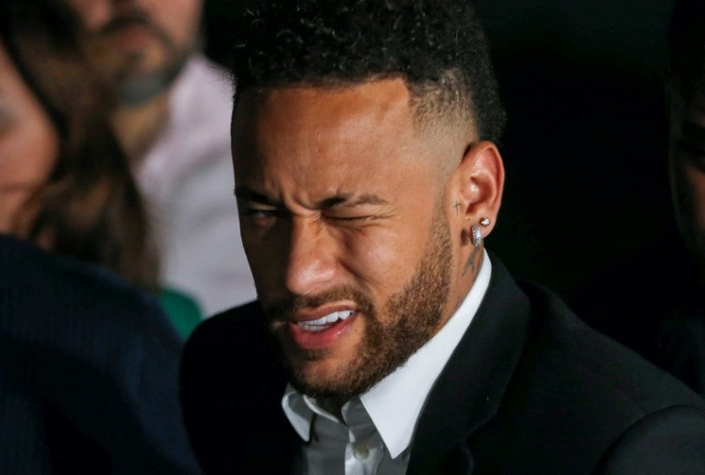 FIFA sunnbed Neymar for The Best award, causing him to lose out on a bonus. AFP
